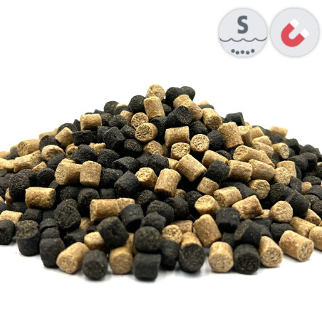 Tavi süllyedős haltáp mix 6 mm ( fekete-barna ) ( 10 kg )