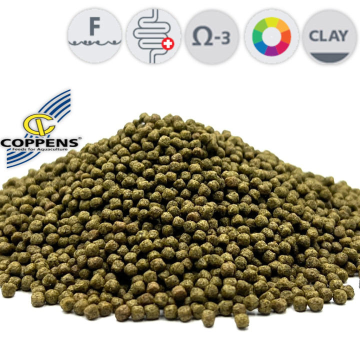 Coppens Spirulina koi haltáp 3 mm ( 1 kg )