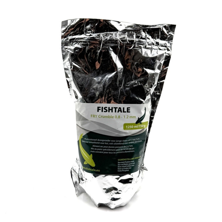 Indító Fry crumble koi haltáp 0,8-1,2 mm ( 1250 ml / 750 g )