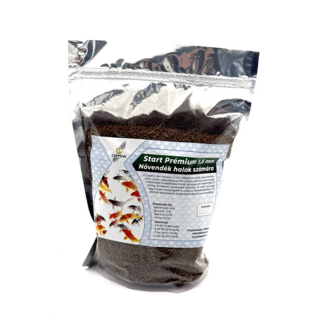Coppens Start Prémium 1,5 mm / 500 g ( növendék halak számára )
