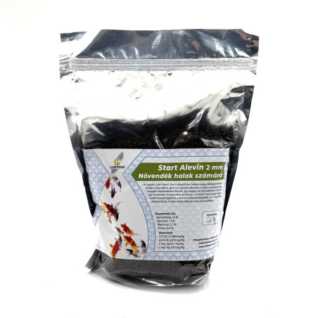 Coppens Start Alevin 2 mm / 500 g ( növendék halak számára süllyedős)