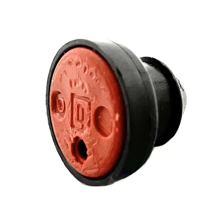 Pl Katif nyomáskiegyenlített csepegtető gomba - 3.75 l / h (fekete) (piros)