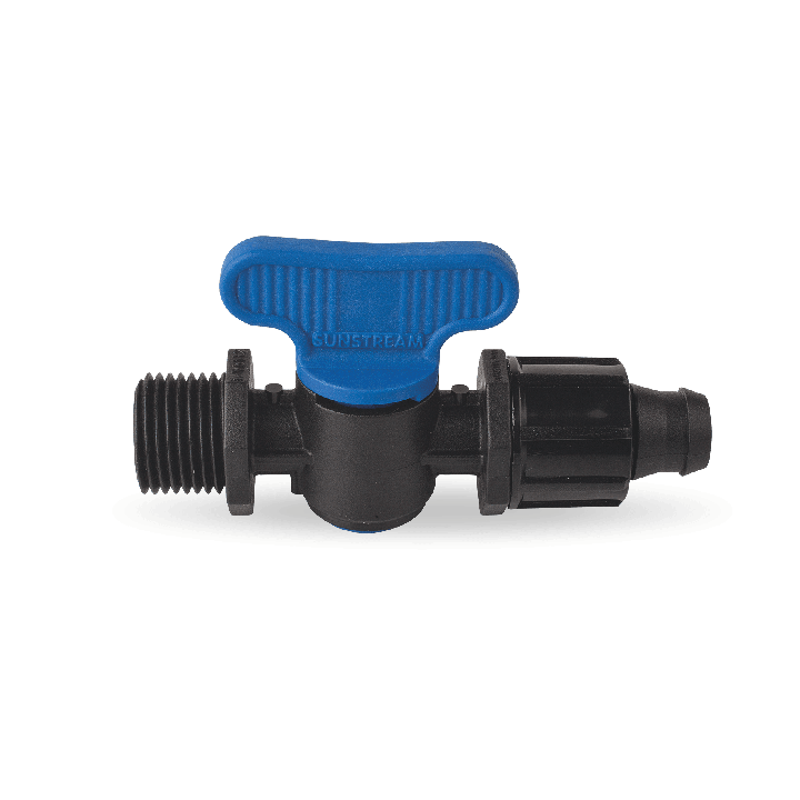 Csepegtető szalag indító csap 22mm x 3/4"KM SS