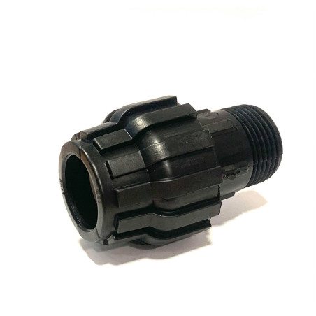 KPE,MPE átmenet 25x1/2" tok x KM (fekete,10bar)