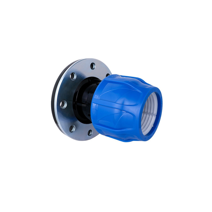 Kpe karimás csatlakozó 63x2"