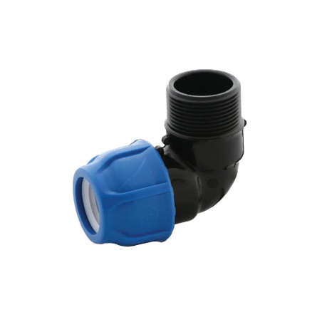 KPE könyök 25x1/2" KM