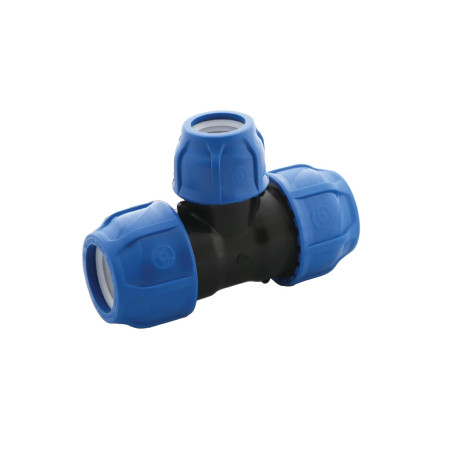 KPE szűkített T idom 40-25-40mm