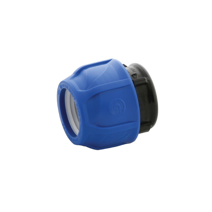 KPE záró 75 mm