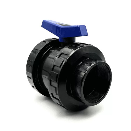 Műanyag betétes műanyag hollanderes golyóscsap K2F 4" BB