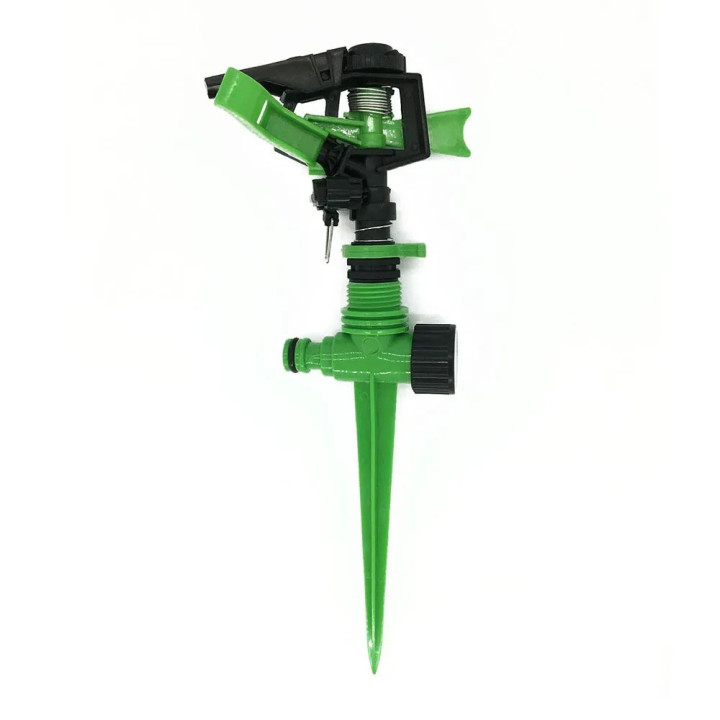 Szektoros kalapácsos szórófej 1/2"km műanyag leszúró tüskével