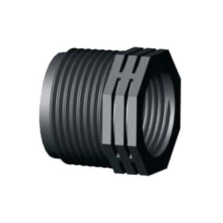 Műanyag menetes szűkítő betét KB 6/4" - 1/2"