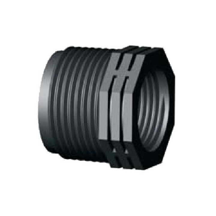 Műanyag menetes szűkítő betét KB 6/4" - 1/2"