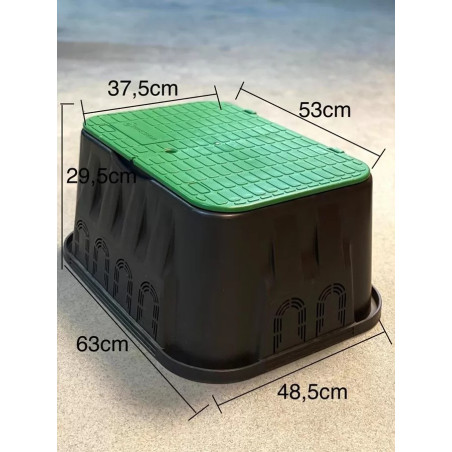 Jumbo szelepakna zárható tetővel (T)