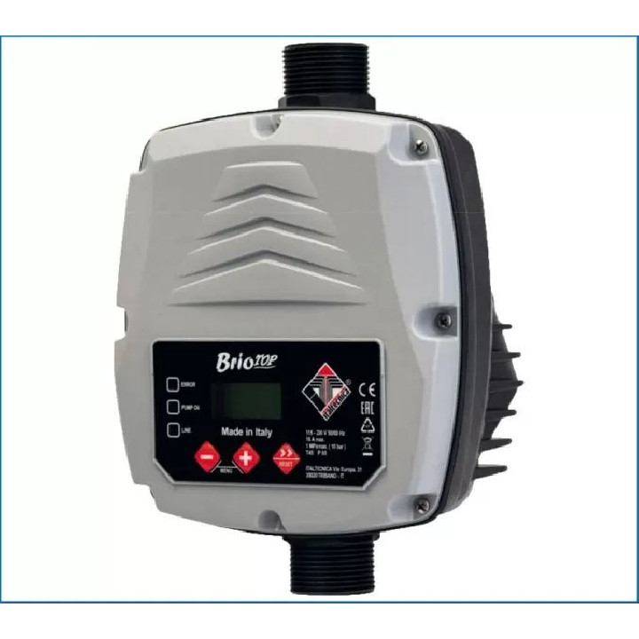 ITALTECNICA BRIO-TOP szivattyú vezérlő 1" csatlakozással, kábellel dugvillával