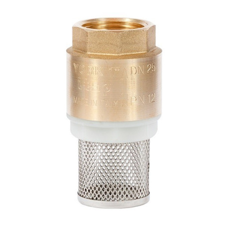 Réz visszacsapó szelep szűrőkosárral 2,1/2"