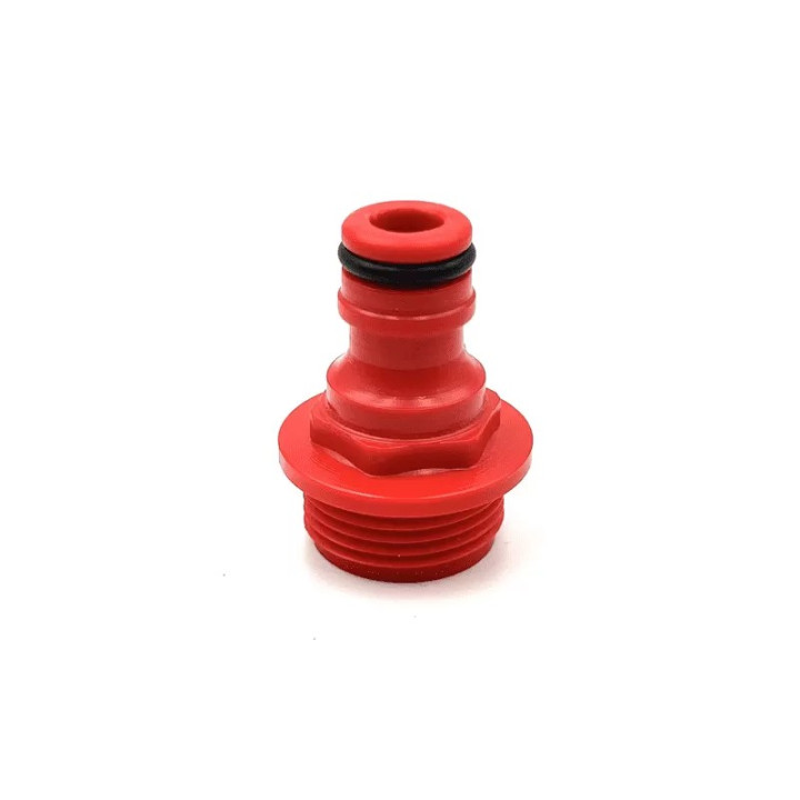 Műanyag gyors csatlakozós vég 1/2"R 3/4"KM