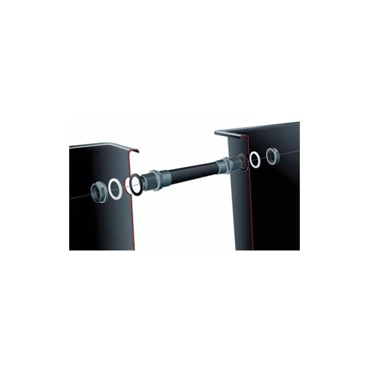 PVC tartály szerelvény 63mm x 2" BM