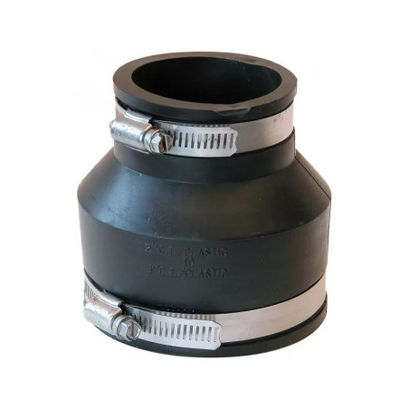 Flexibilis gumi szűkítő toldó 50x40mm(1,1/2"-1,1/4")