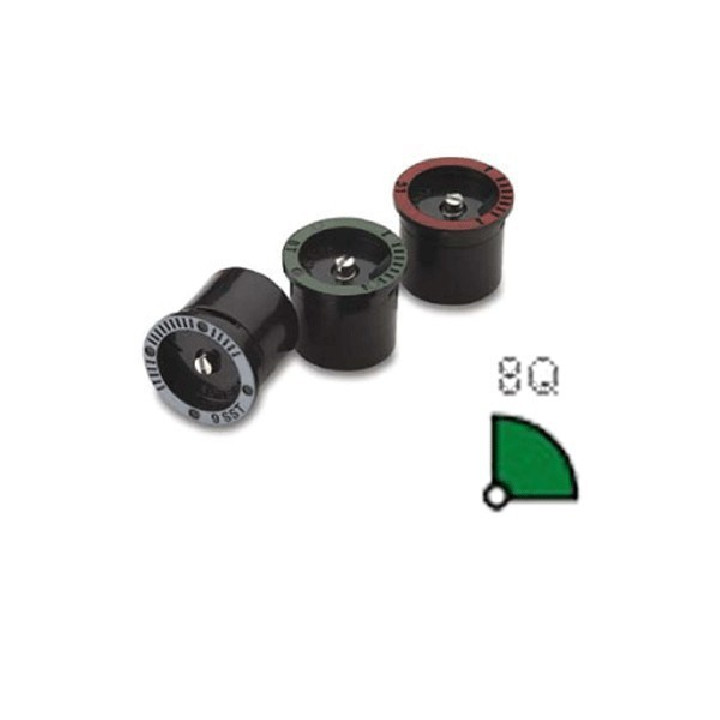 Rain Bird MPR 8Q fix fúvóka (2.4m, 90 fokos, zöld)