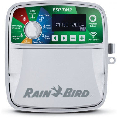 Rain Bird ESP-TM-2 6 zónás wifi ready kültéri öntöző vezérlő