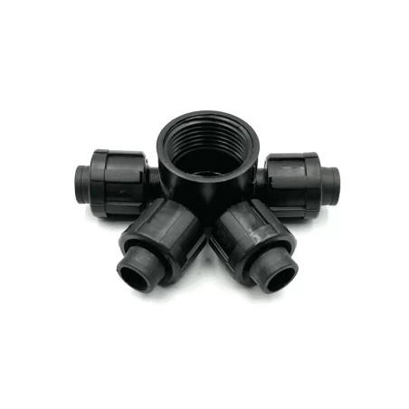 Csepegtető szalag elosztó 4-es 17 x 1" BM PP