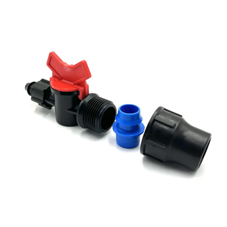 Csapos indító csepegtető és DN20 csövekhez (gumigyűrű nélkül) PP