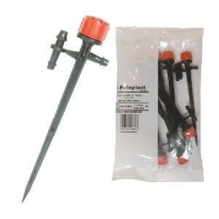 Bokor öntöző gomba szabályozható 0-70 l/h (Leszúró tüskével) PP