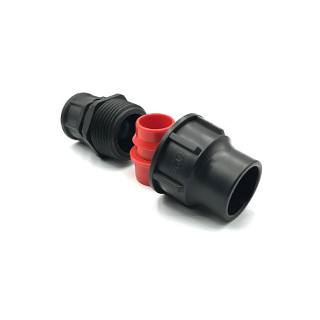 Variálható menetes átmenet 25x1/2" BM PP