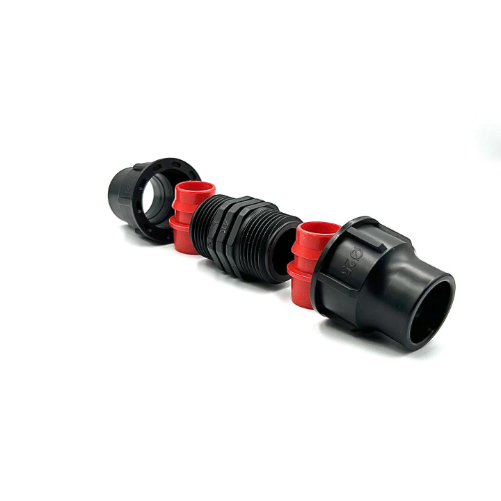 Prémium Variálható menetes toldó 25x25 tok x tok