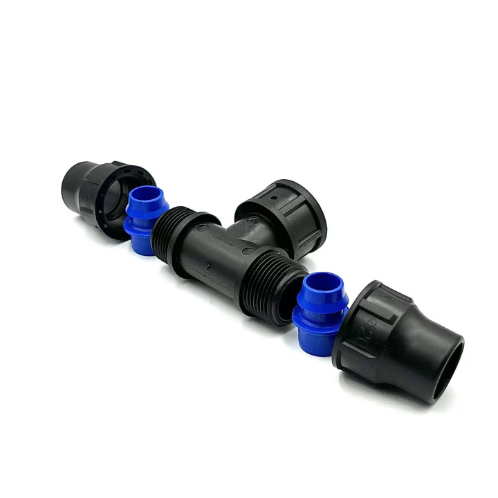 Prémium Variálható menetes T idom 20x3/4"BMx20