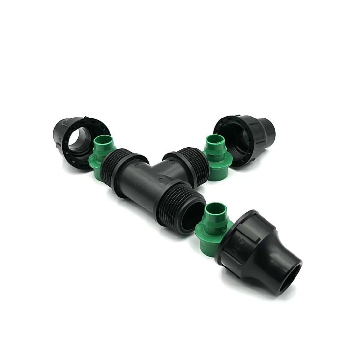 Prémium Variálható menetes T idom 16x16x16