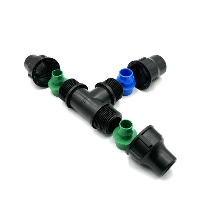 Prémium Variálható menetes T idom 16x20x16