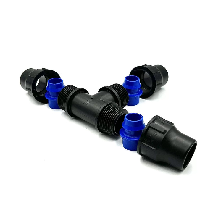 Prémium Variálható menetes T idom 20x20x20