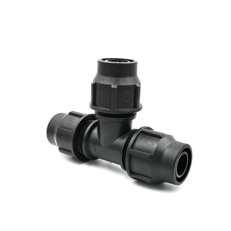 Variálható menetes T idom 32x32x32 PP