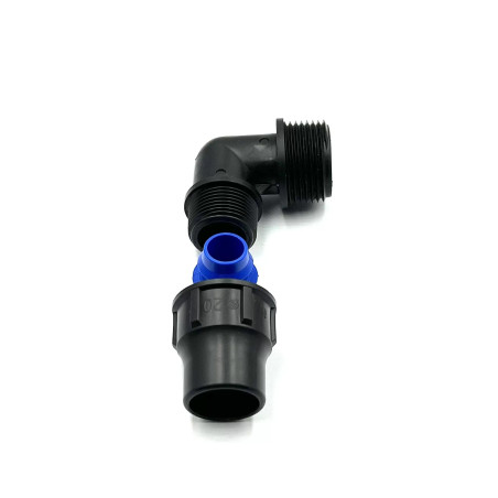 Prémium Variálható menetes könyök idom 20x3/4"KM