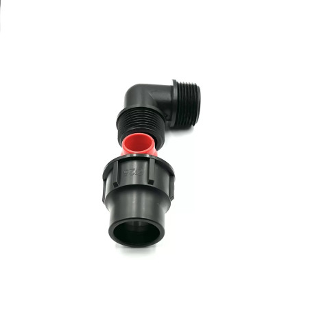 Variálható menetes könyök idom 25x1"KM PP