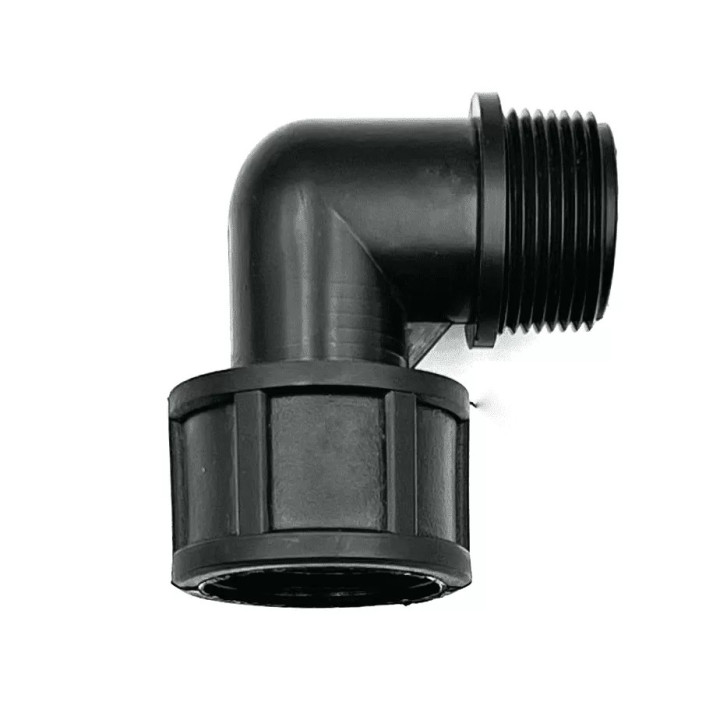 Könyök idom 1"KMx1/2"BM PP