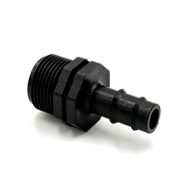 Egyenes toldó 25 x 3/4 KM bordás-menetes