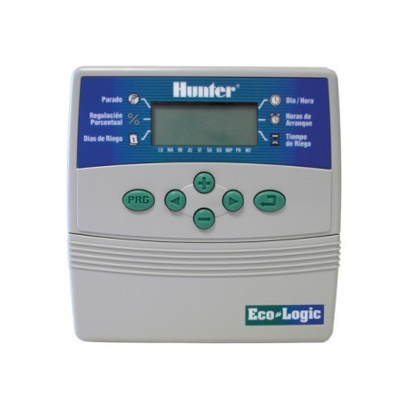 Hunter Eco Logic öntöző vezérlő automat 6 zónás beltéri