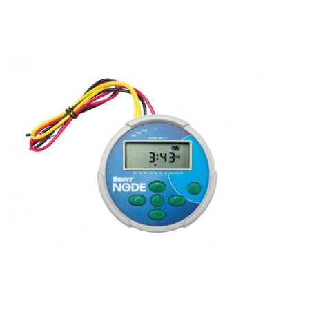 Hunter NODE-200 9V 2 zónás elemes vezérlő mágnesszelep nélkül
