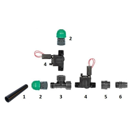 Hunter PGV - 101, 1" KK mágnesszelep