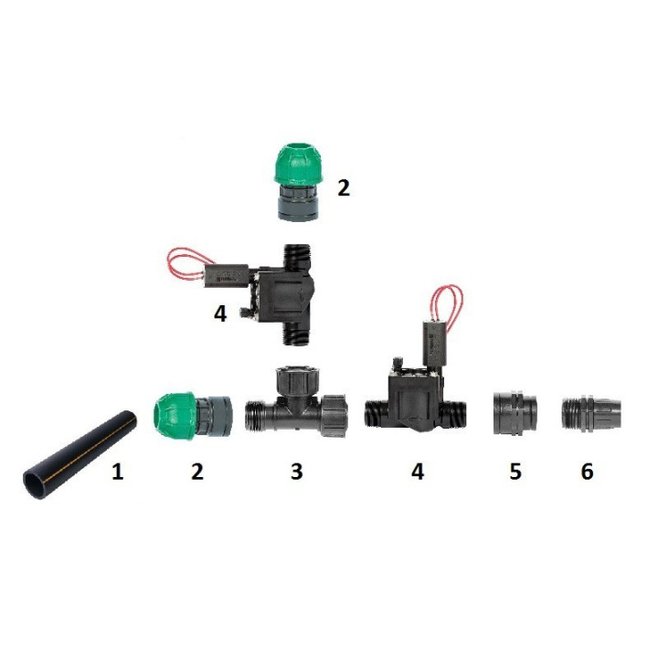 Hunter PGV - 101, 1" KK mágnesszelep