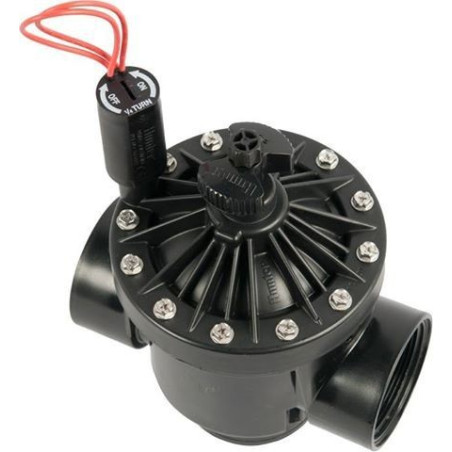 Hunter PGV - 201 , 2" BB mágnesszelep, vízmennyiség szabályzóval