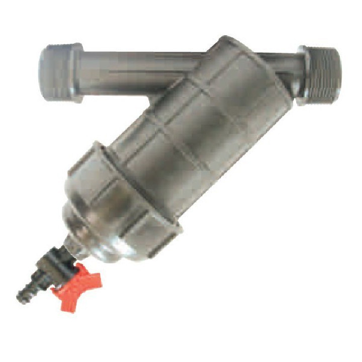 PP 6/4"-os acélhálós szűrő hidrociklonos 14m3/h (3388/0125)