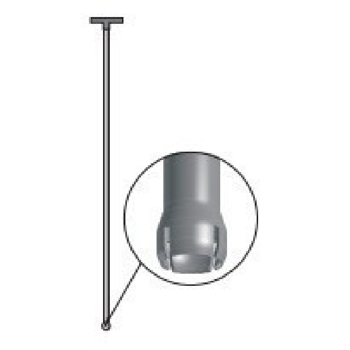 Golyókiszedő rúd 20 x 1500 (22-es golyóhoz)