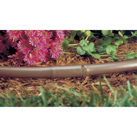Garden barna csepegtető cső DN20 mm 33 cm 2 L / h ( 300 m / tek ) akár 112Ft/m áron