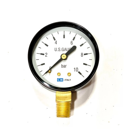 Nyomásmérő óra 0-10 bar (Álló)