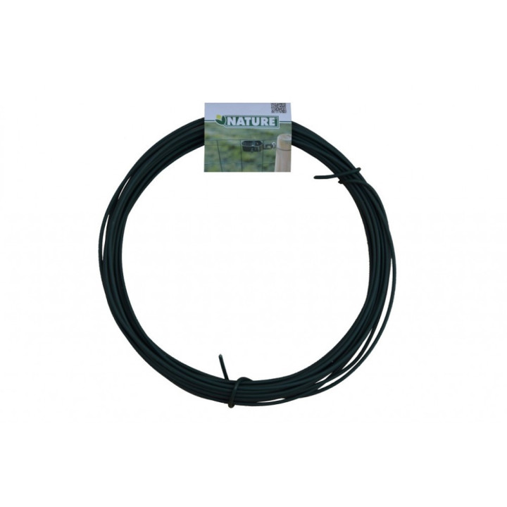 Kötöződrót zöld műanyag bevonattal 3 mm - 10m / 6040455