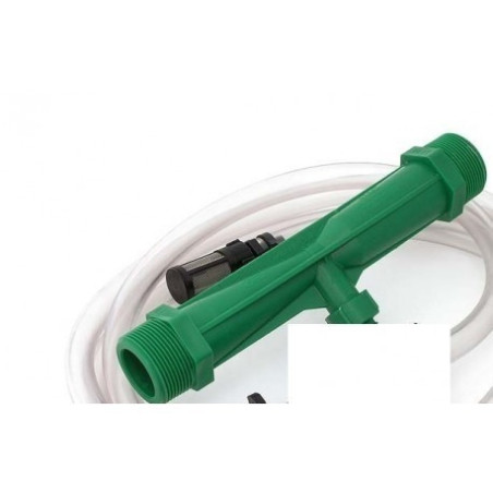 Prémium Venturi felszívó 6/4" , 160-630 l/h, szűrővel szab. nélkül(PP)