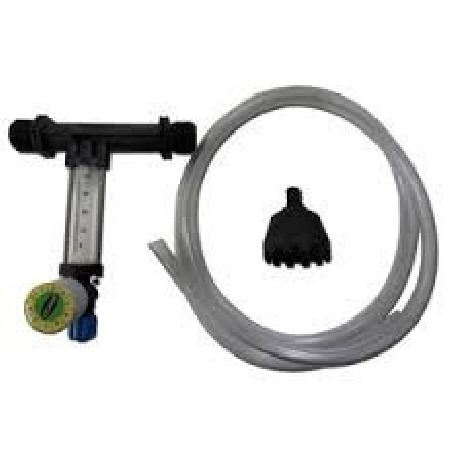 Venturi felszívó 3/4" , szabályzóval 8-120 l/h, ellenörző csővel szűrővel